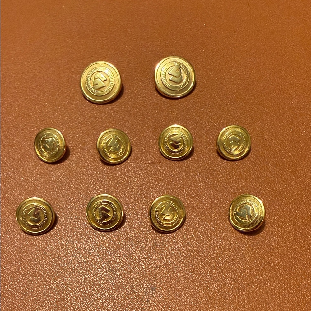 Blazer gold Buttons